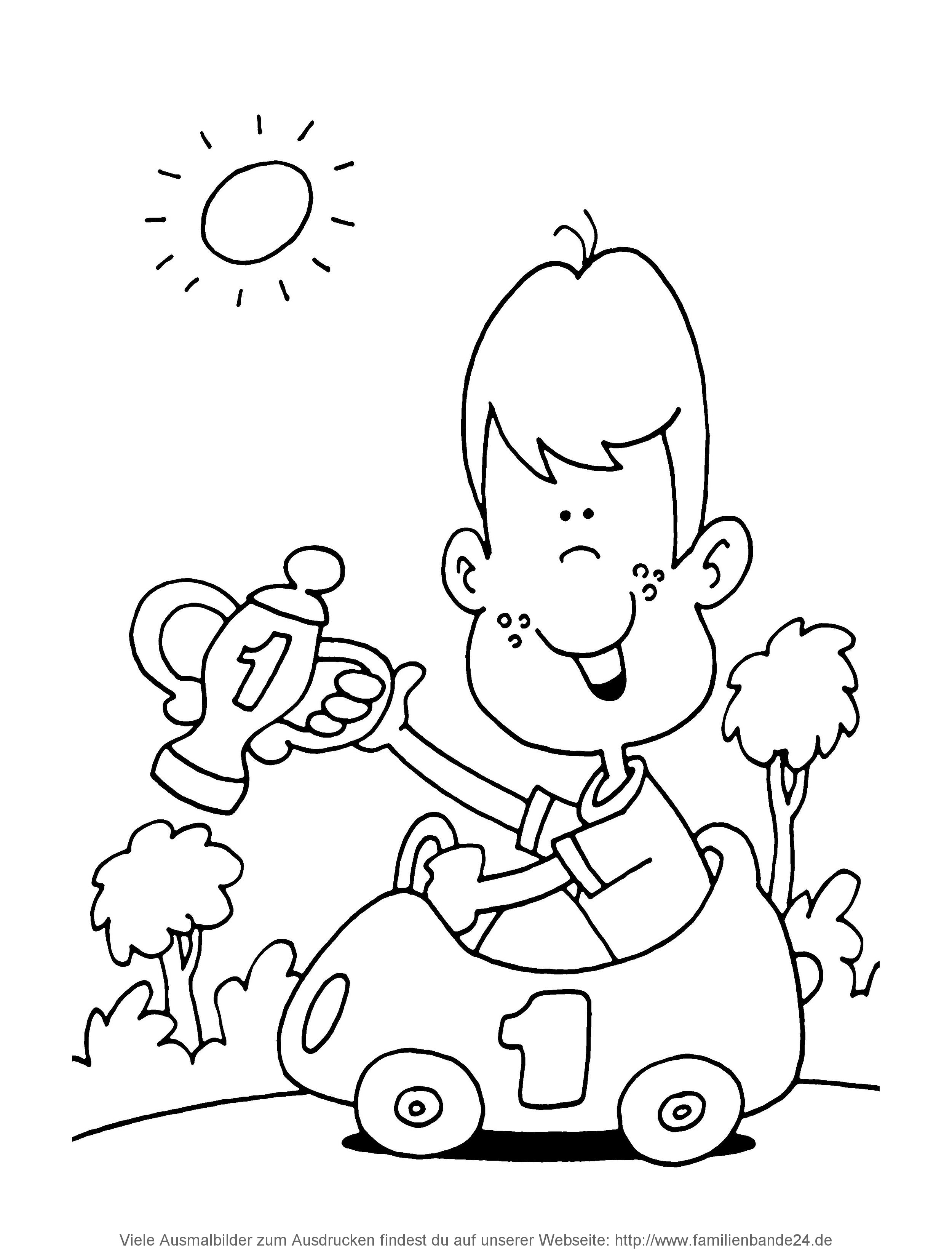 Illustration Ausmalbilder: Berufe
