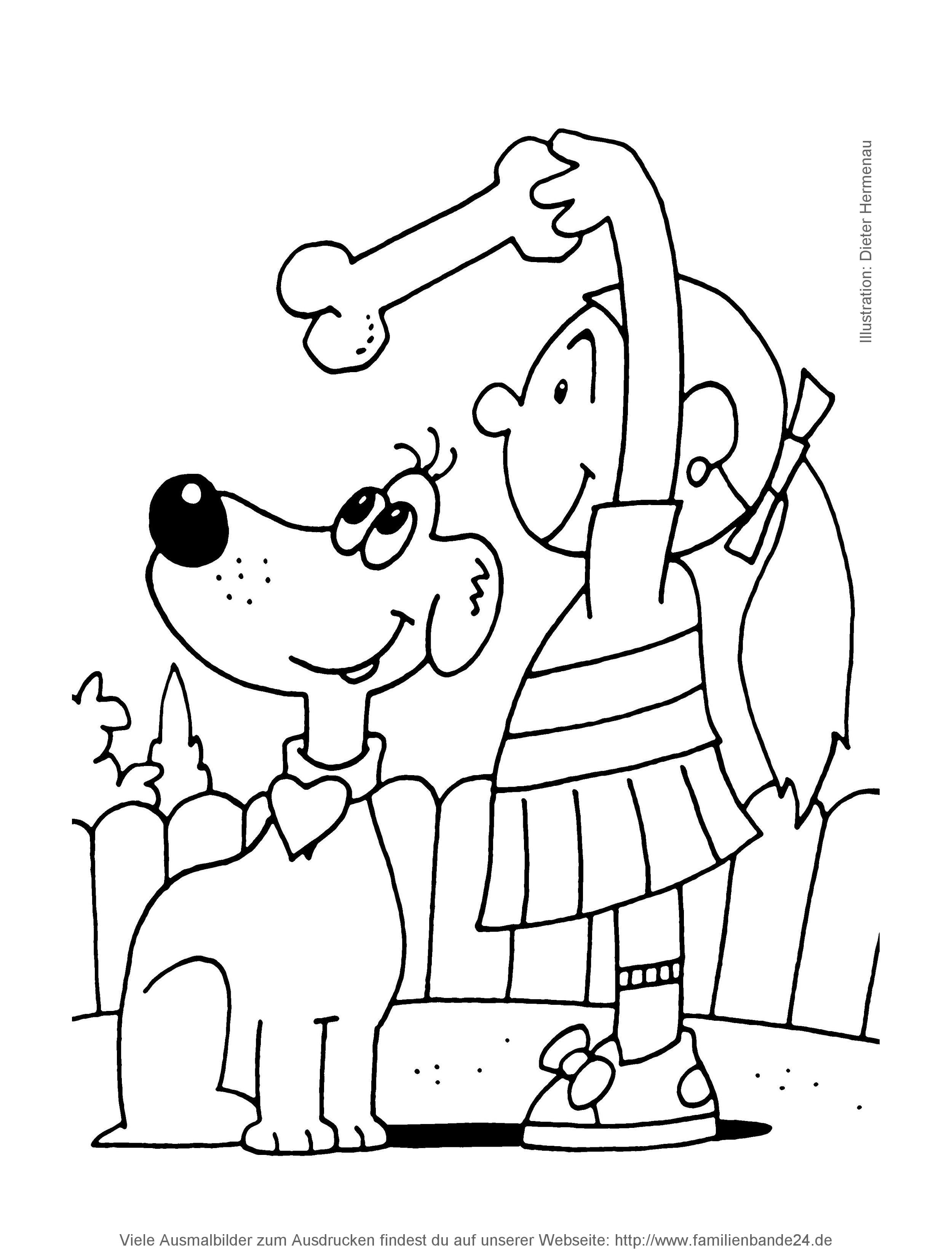 Illustration Ausmalbilder: Bauernhof