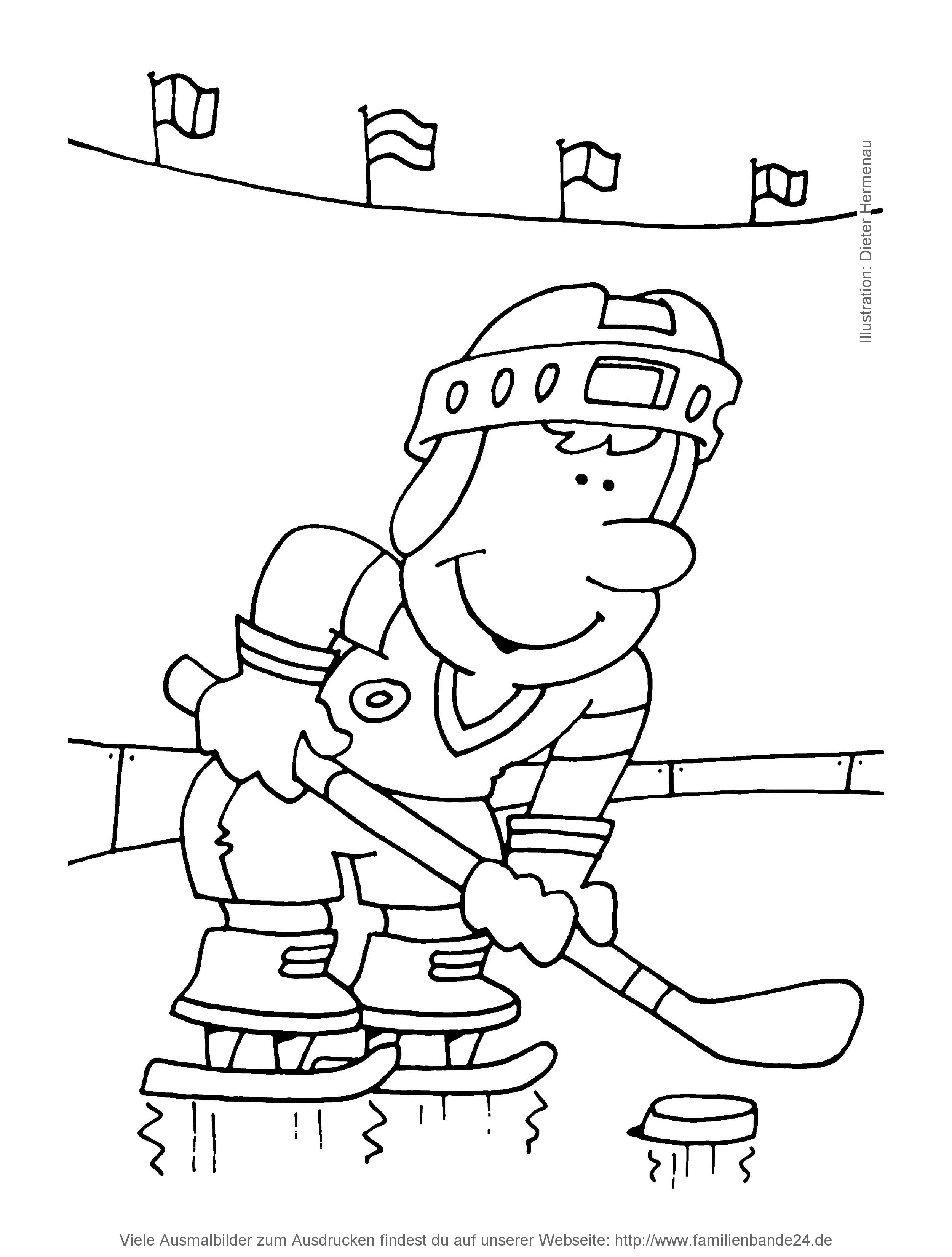 Illustration Ausmalbilder: Sport