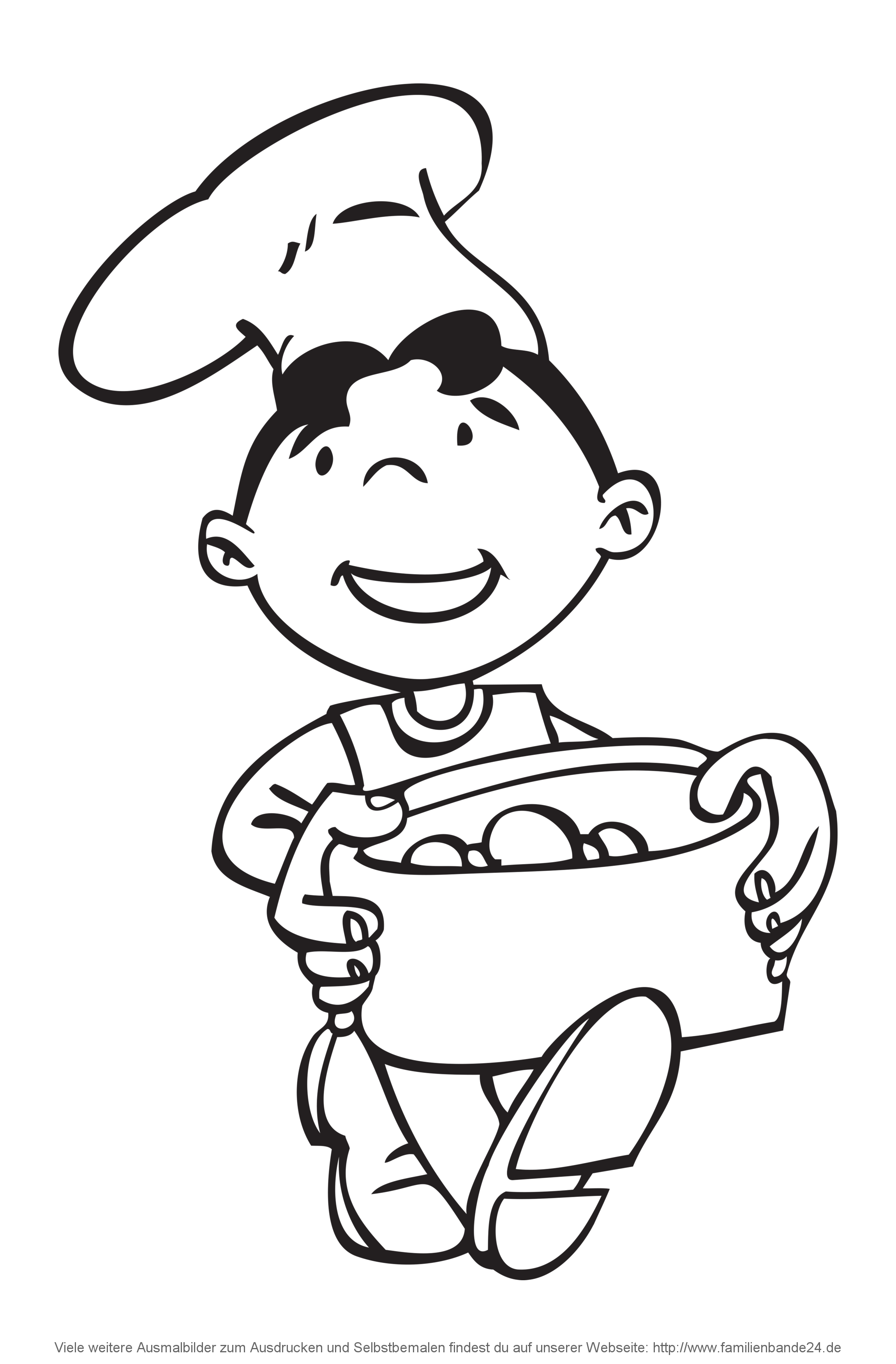 Illustration Ausmalbilder: Berufe