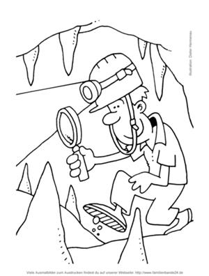 Vorschaubild auf das ausgedruckte Ausmalbild
