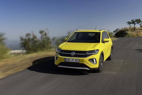 Foto in Schrägansicht von Volkswagen T-Cross