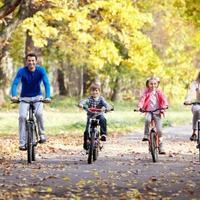 Illustration Das sichere Kinderfahrrad